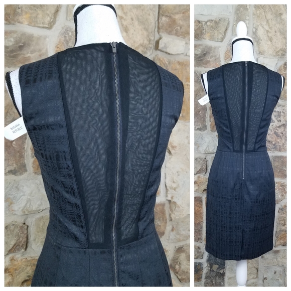 Banana Republic Dresses & Skirts - NWT Banana Republic 6 Textured Mesh Panel Dress
